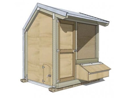 1 Bay Chicken Coop - Image 12