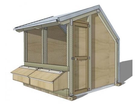 2 Bay Chicken Coop - Image 13