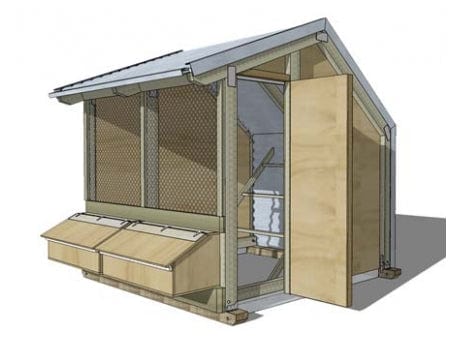 2 Bay Chicken Coop - Image 15