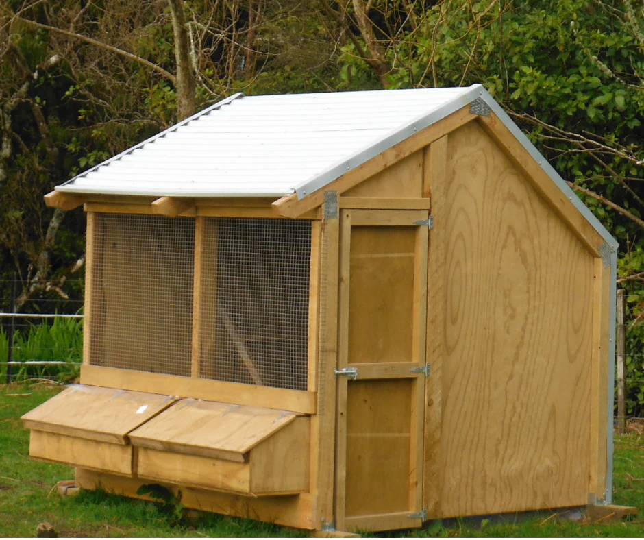 2 Bay Chicken Coop - Image 4