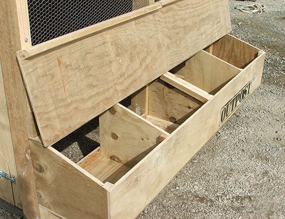 2 Bay Chicken Coop - Image 7