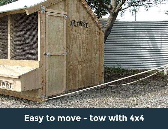 2 Bay Chicken Coop - Image 9