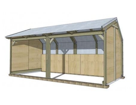 Homestead Horse Shelter - Image 8