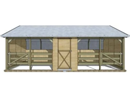 Horse Shelter with centre tackroom - Image 8