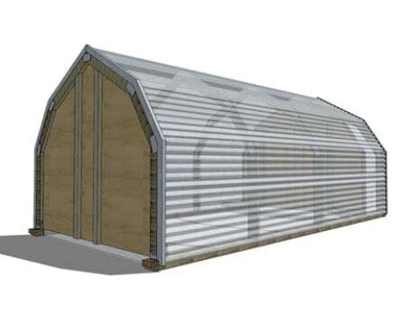 Hot House Garden Shed Large - Image 4