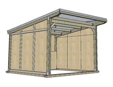 Hunter Small Paddock Shelter - Image 3