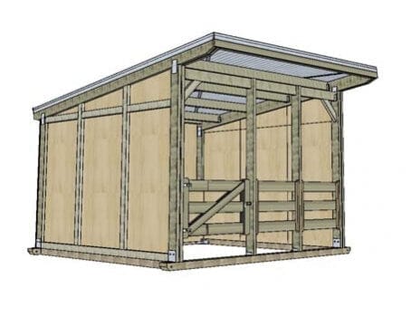 Hunter Small Paddock Shelter - Image 4