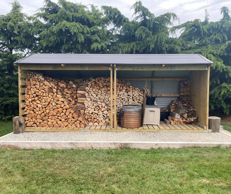 Large Firewood Shed 5.8m - Image 3