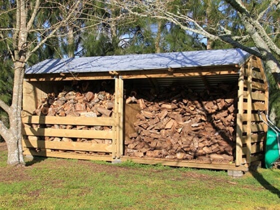 Large Firewood Shed 5.8m - Image 8