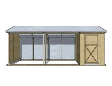 Livestock Shelter with Shed - Image 3