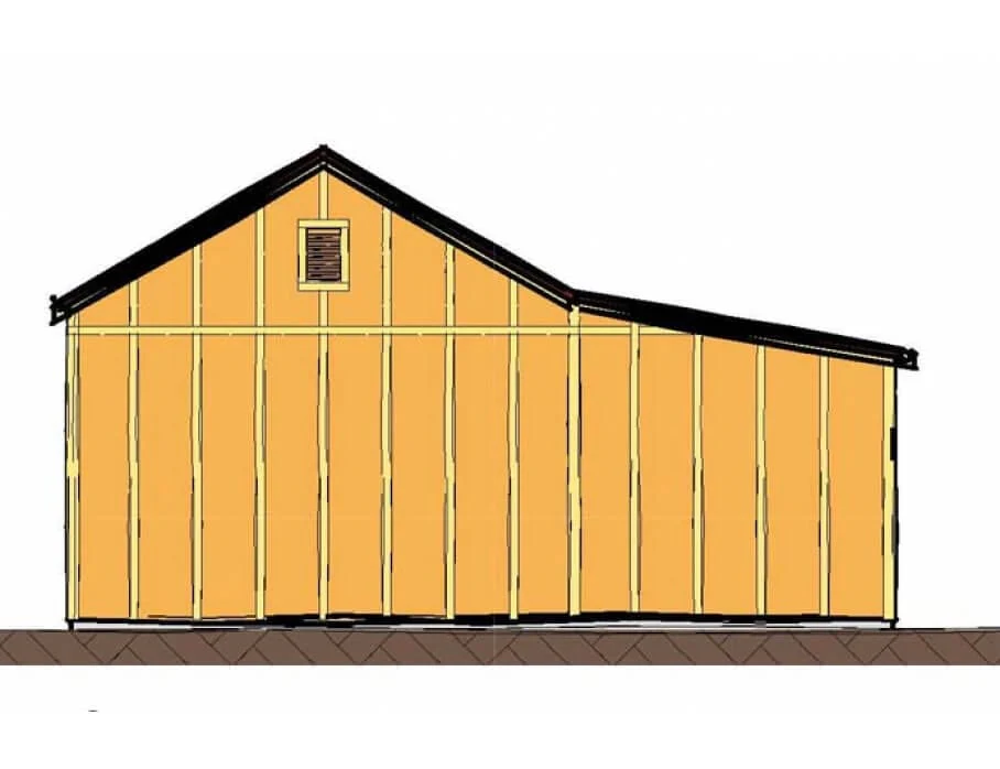 Pioneer Barn with Stall & Tackshed - Image 6