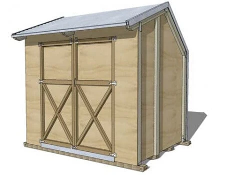 Small Backyard Shed - Image 7