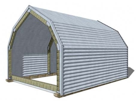 Upland End Open Shelter 3.6m - Image 3