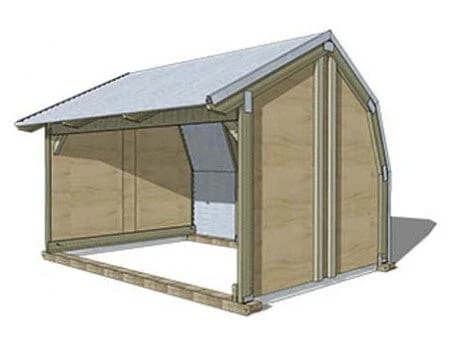 Upland Side Open Shelter 3.6m - Image 3