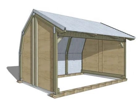 Upland Side Open Shelter 3.6m - Image 5