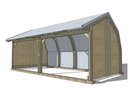 Upland Side Open Shelter 5.8m - Image 7