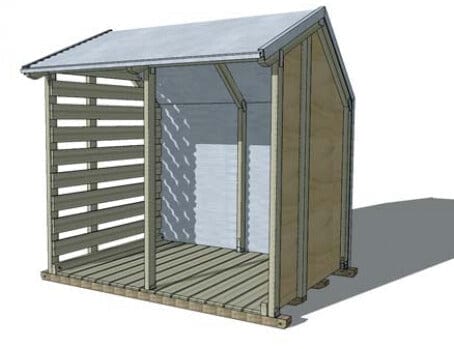 Firewood Shed Small - Image 4