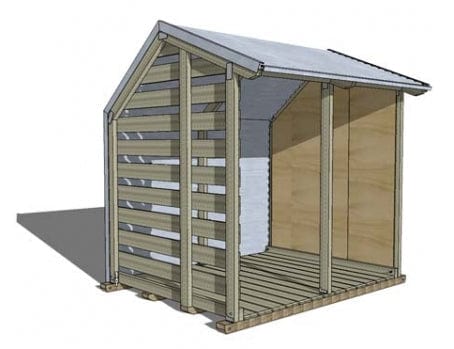 Firewood Shed Small - Image 5