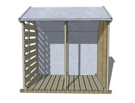 Firewood Shed Small - Image 6