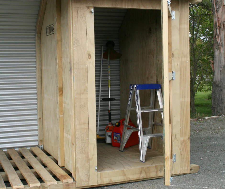 Firewood & Tool Shed Combo Small - Image 5
